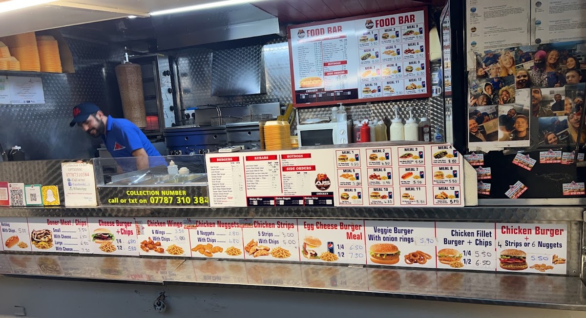 AJ's Food Bar Van